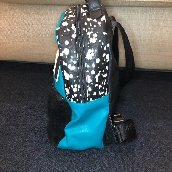 Betsey Johnson Blue & Black Mini Backpack main image 16